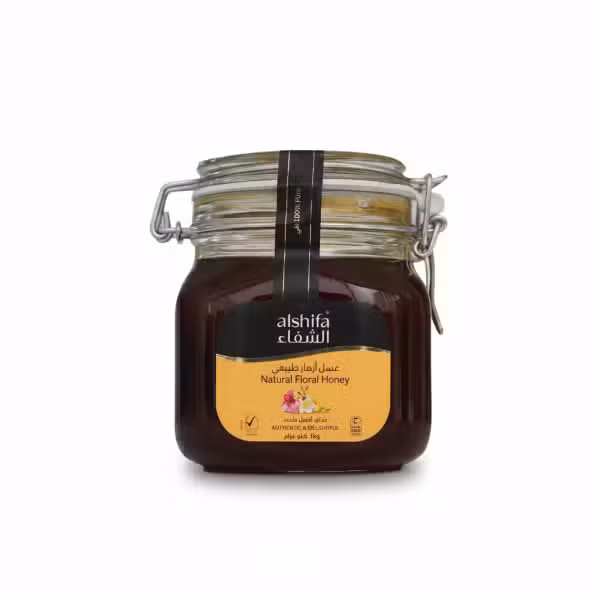 al-Shifa Natural Floral Honey 1kg Authentic & Delightful