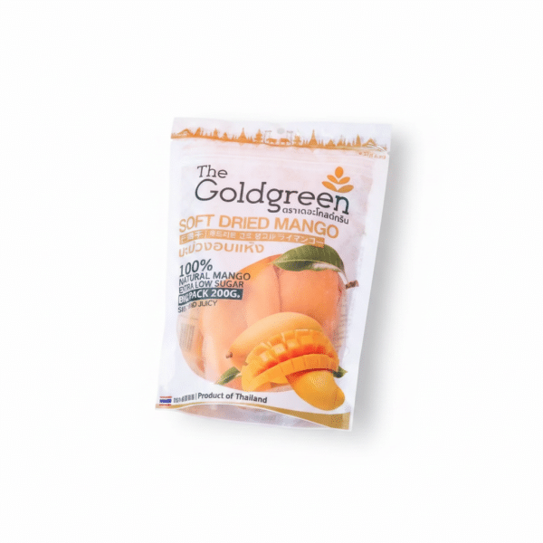Goldgreen Soft Dried Mango Extra Low Sugar 200g