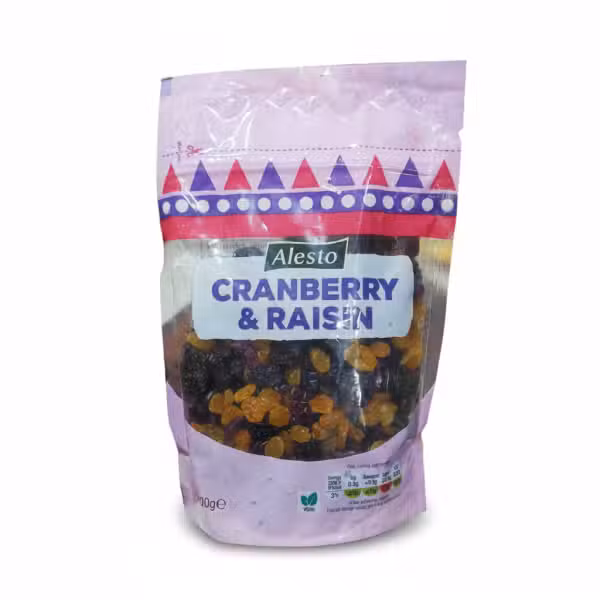 Alesto Cranberry & Raisin 300gm Dried Fruit Mix