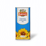 Basso Fortified Sunflower Oil 5 Litre Cooking Oil