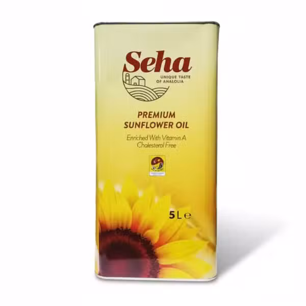 Saha Premium Sunflower Oil 5 Litre Enriched With Vitamin A Cholesterol Free