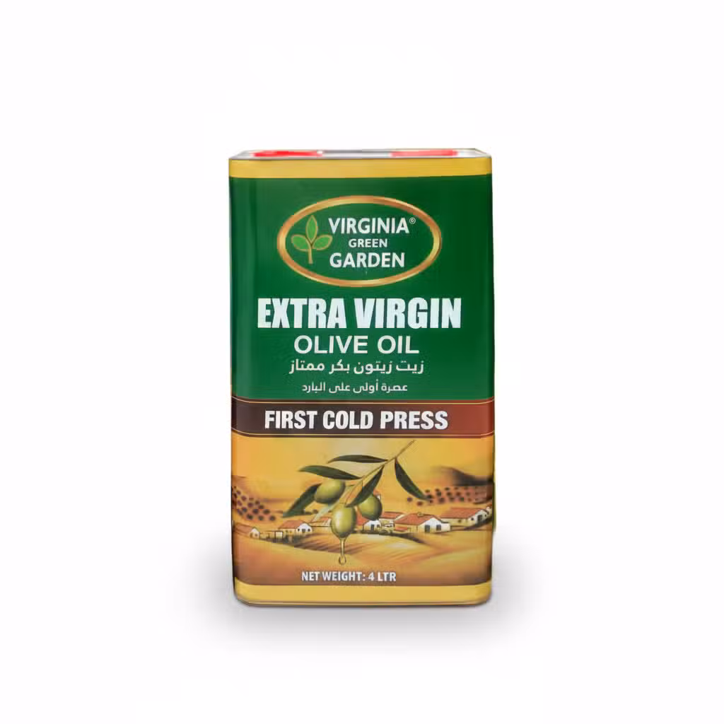 Virginia Green Garden Extra Virgin Olive Oil 4 Litre First Cold Press