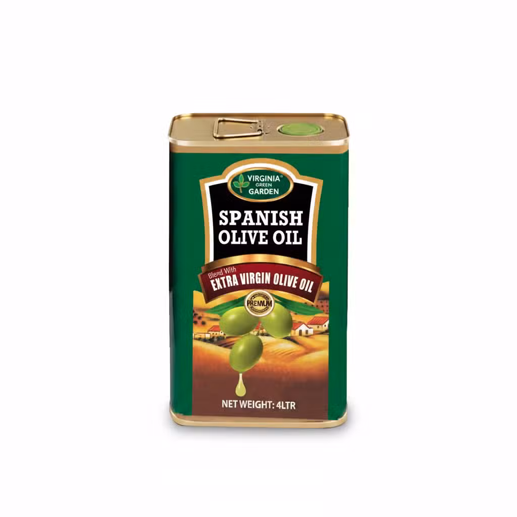 Virginia Green Garden Spanish Olive Oil Extra Virgin 4L
