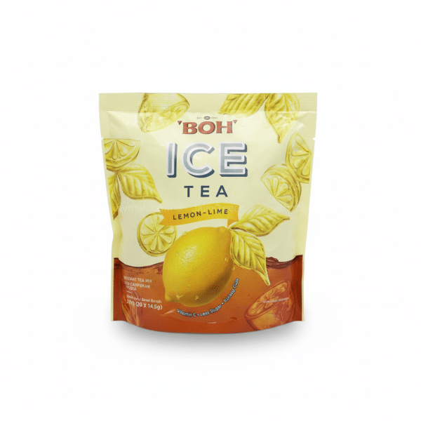 Boh Ice Tea Lemon-Lime Instant Tea Mix 290gm Vitamin C Less Sugar
