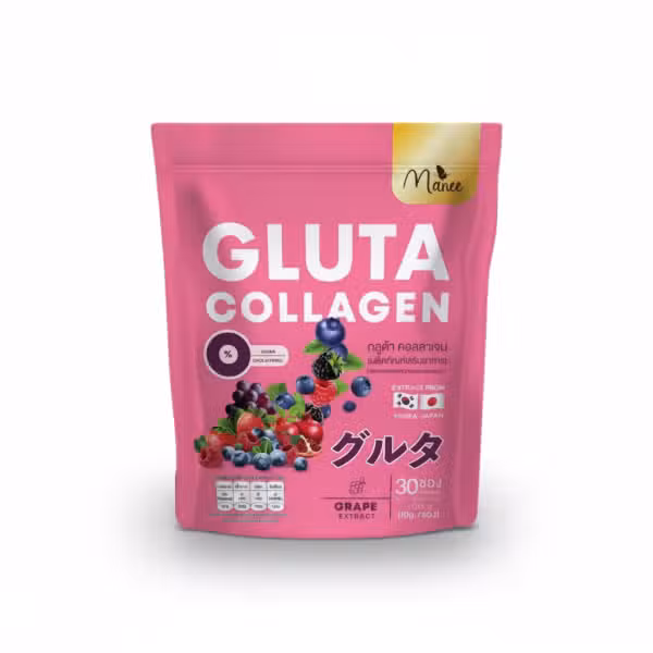 MANEE Gluta Collagen Grape Extract 30 sachets 300gm