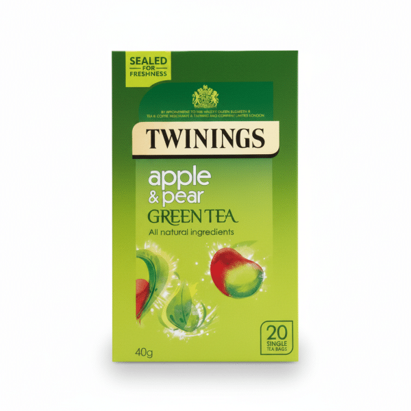 Twinings Apple Pear Green Tea 40g 20 Single Tea Bags