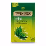 Twinings Mint Green Tea 40g 20 Tea Bags All Natural Ingredients