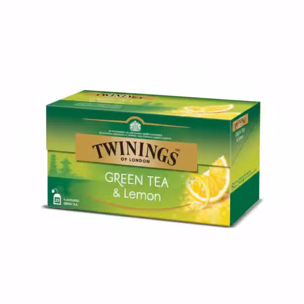 Twinings Green Tea & Lemon 25 Flavoured Green Tea