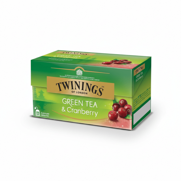Twinings Green Tea & Cranberry 40gm Flavoured Green Tea