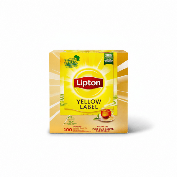Lipton Yellow Label 100 Tea Bags Black Tea 200gm