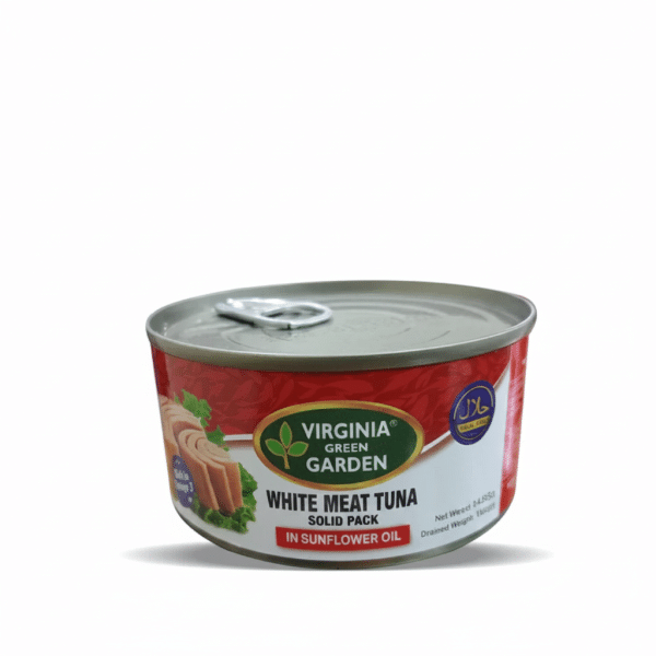 Virginia Green Garden White Meat Tuna Solid Pack In Sunflower Oil 185gm