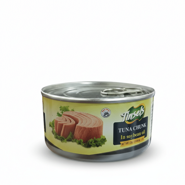 Tinsels Tuna Chunk In Soybean Oil 165gm