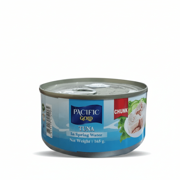 Pacific Gold Tuna Chunk In Spring Water Net Weight 165g