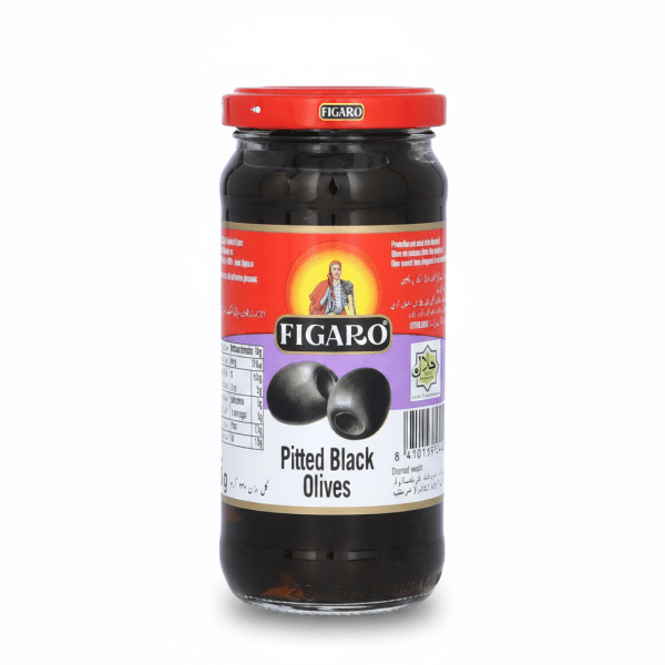 Figaro Pitted Black Olives 340gm