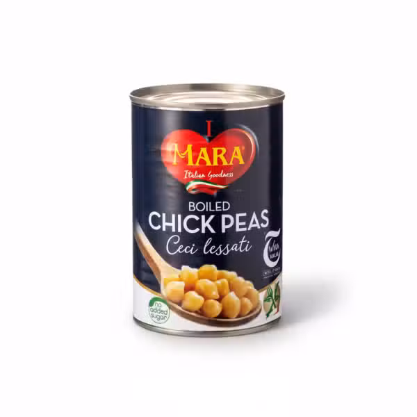 Mara Boiled Chick Peas 400gm No Added Sugar