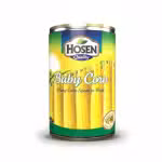 Hosen Baby Corn Young Corn Spear in Brine 425gm