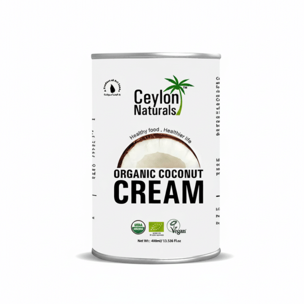 Ceylon Naturals Organic Coconut Cream 400ml