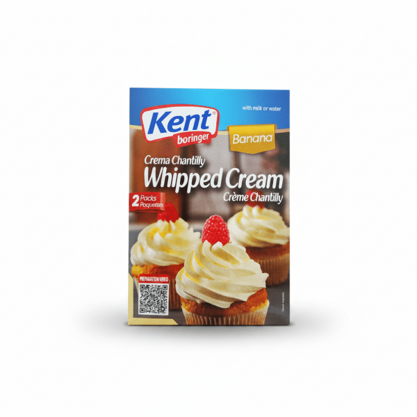 Kent Boringer Banana Whipped Cream 2 Packs 150gm