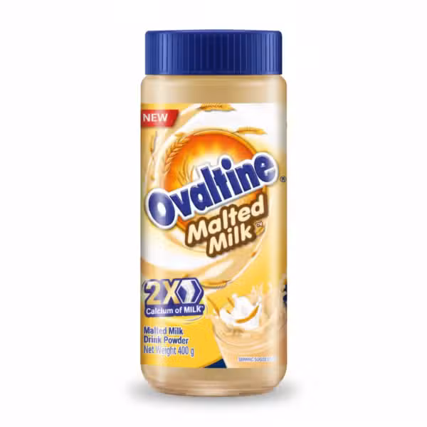 Ovaltine Malted Milk Drink Powder 400g Calcium of Milk