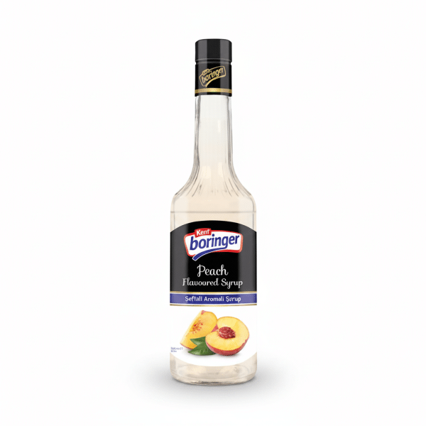 Kent Boringer Peach Flavoured Syrup 700ml