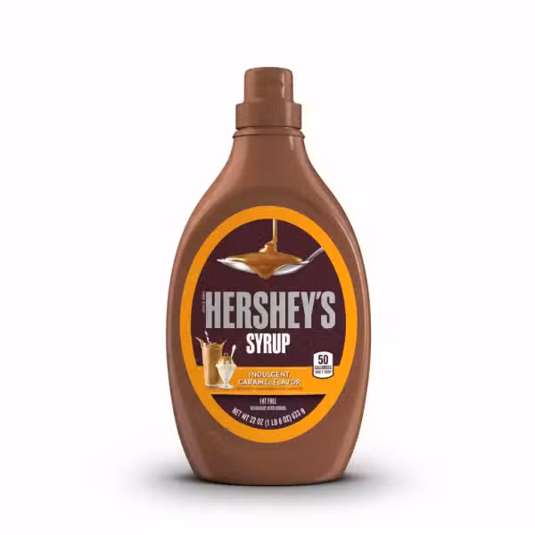 Hershey's Syrup Indulgent Caramel Flavor Fat Free 22 oz