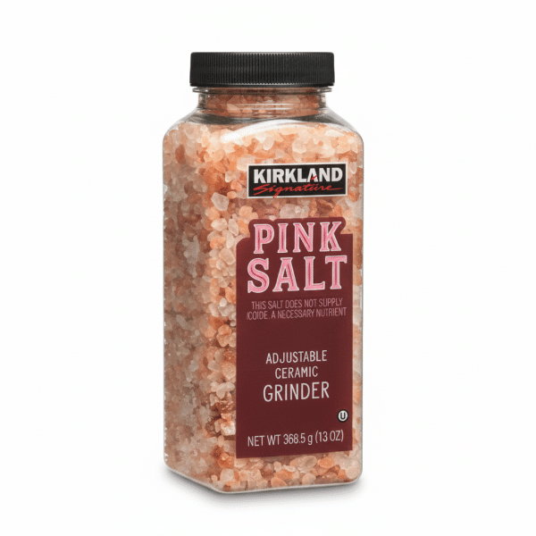 Kirkland Signature Pink Salt Grinder Adjustable Ceramic Grinder 368.5g