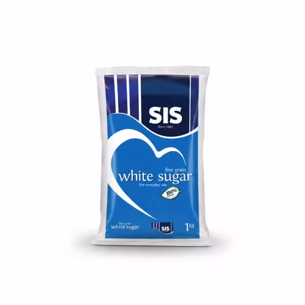 SIS White Sugar Fine Grain 1kg