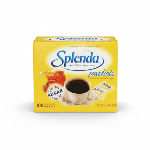 Splenda No Calorie Sweetener Packets 100 Individual Packets 3.5 oz