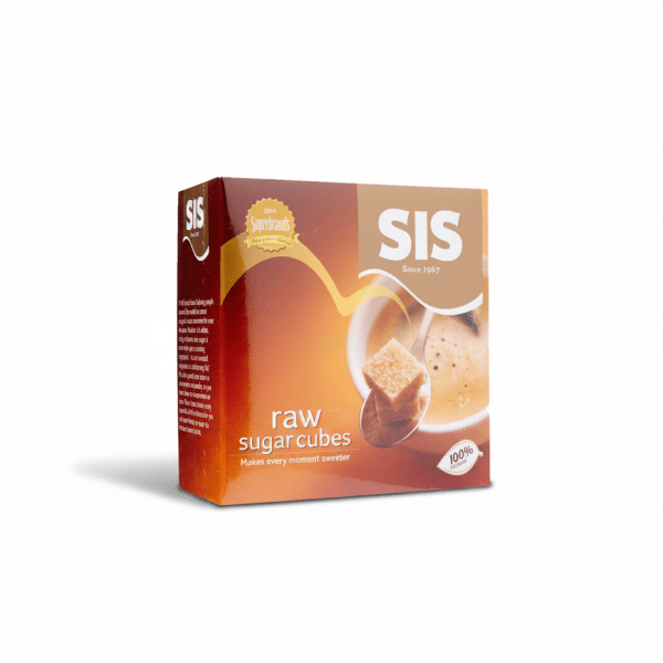 SIS Raw Sugar Cubes 454gm Natural
