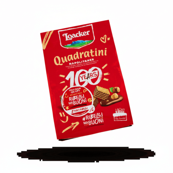 Loacker Quadratini Napolitaner 125gm Wafer Cookies
