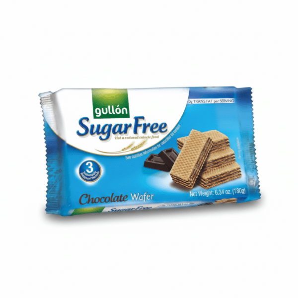 Gullon Sugar Free Chocolate Wafer 180gm Sugar Free