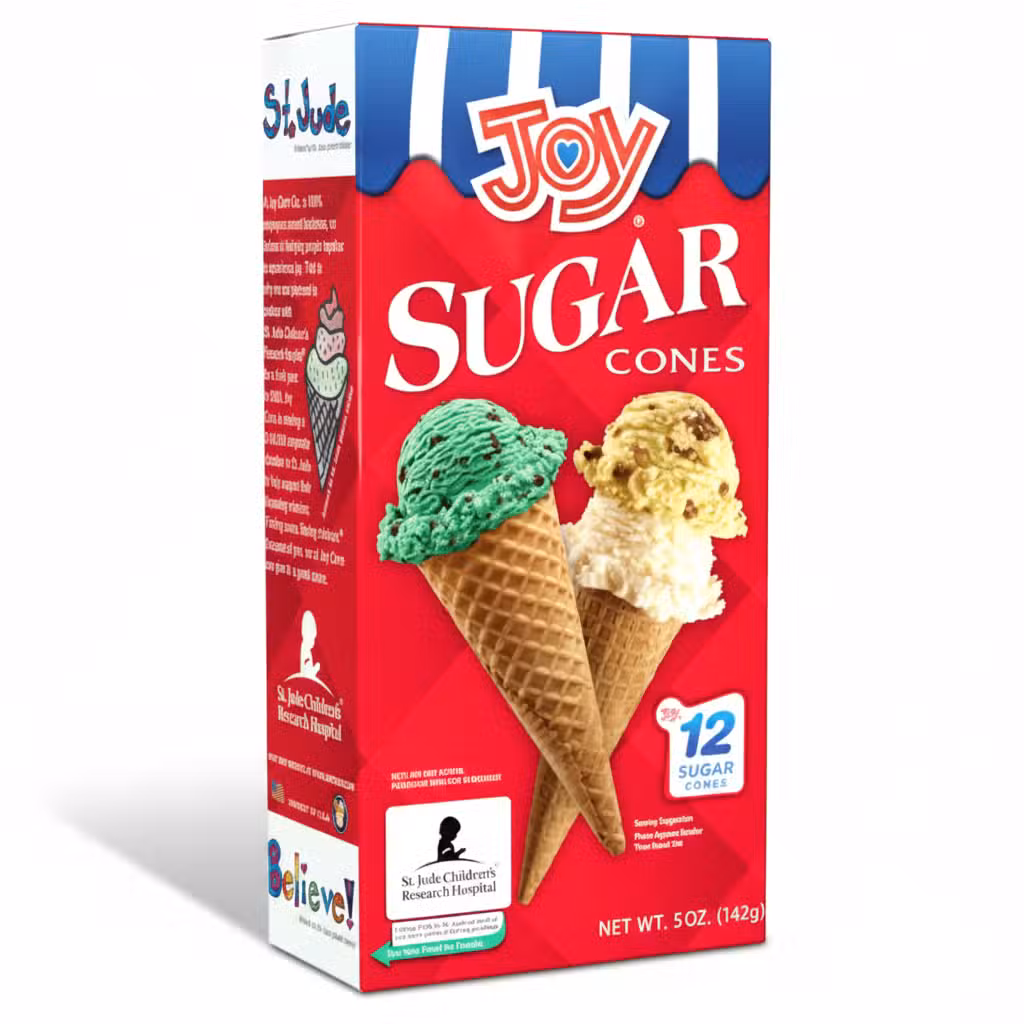 Joy Sugar Cones 142g