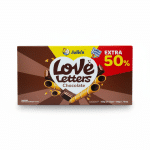 Julie's Love Letters Chocolate Wafers 100g Extra 50%