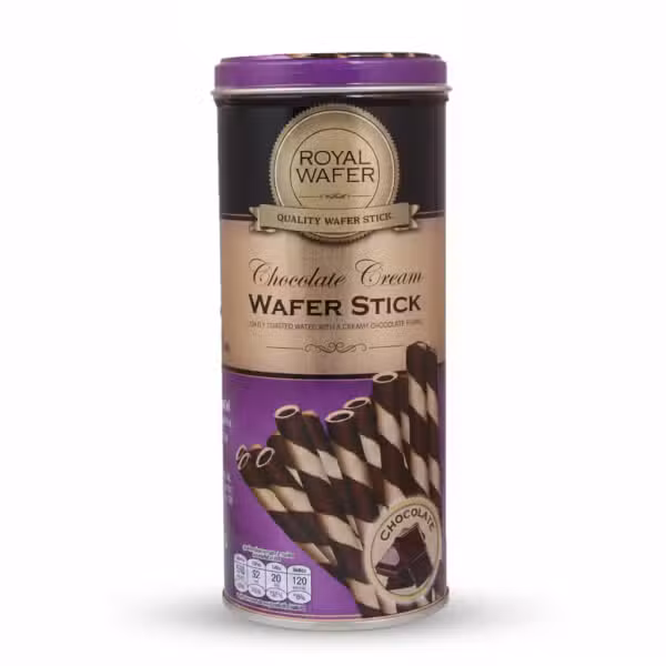 Royal Wafer Chocolate Cream Wafer Stick 125gm