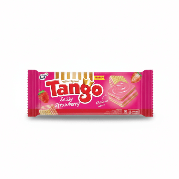 Tango Wafer Renyah Sassy Strawberry Wafer 110gm