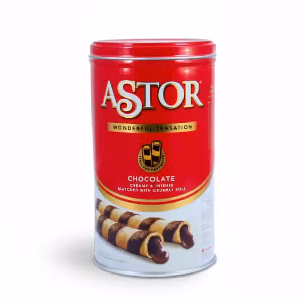 Astor Chocolate Creamy Roll Wafer 330gm