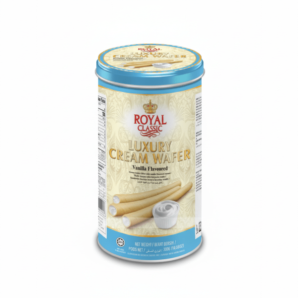 Royal Classic Luxury Cream Wafer Vanilla Flavoured 300g