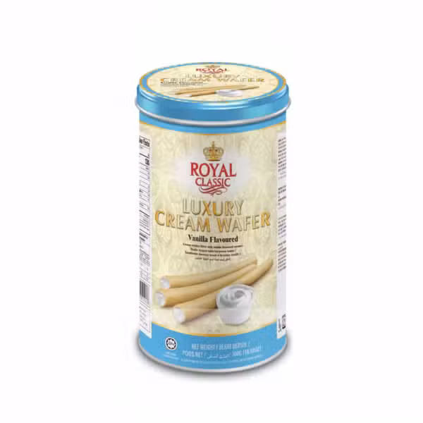 Royal Classic Luxury Cream Wafer Vanilla Flavoured 300g