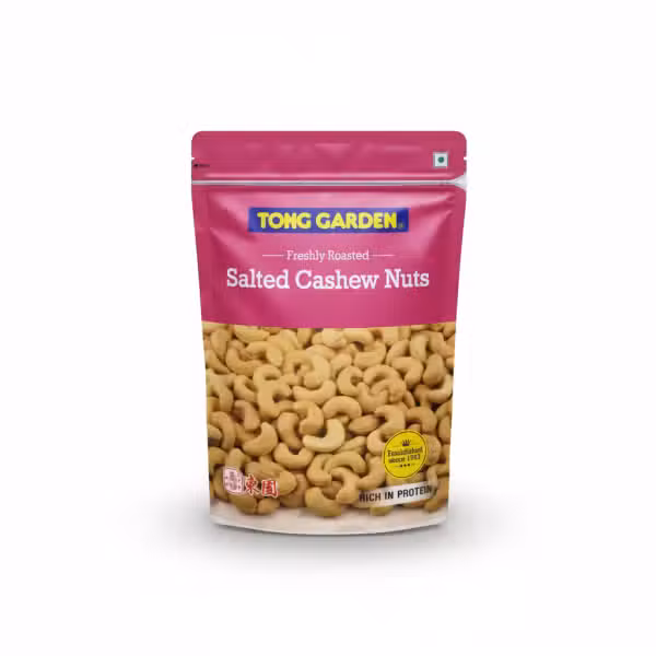 Tong Garden Salted Cashew Nuts Freshly Roasted 400g Rich in Protein