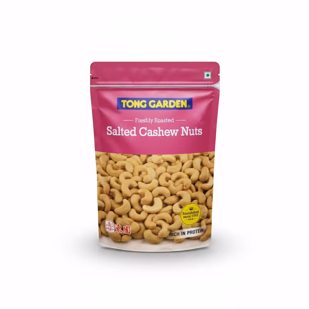 Tong Garden Salted Cashew Nuts Freshly Roasted 400g Rich in Protein