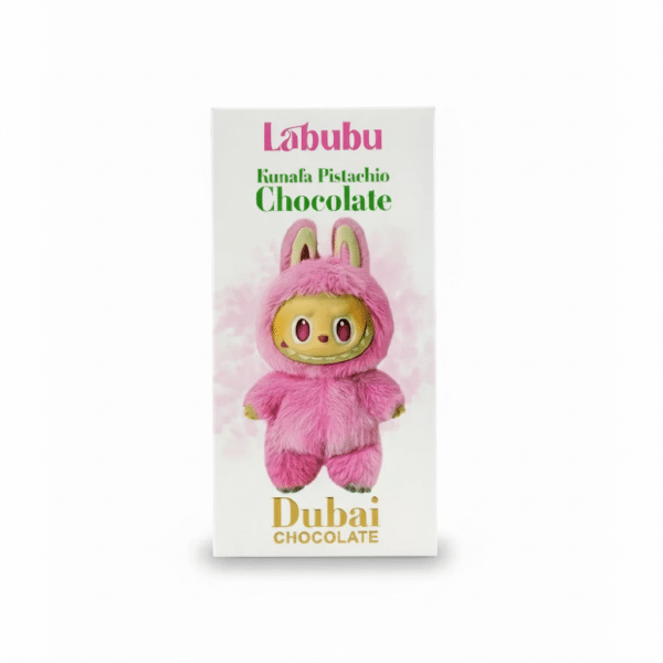 Labubu Kunafa Pistachio Chocolate 100g Dubai Chocolate
