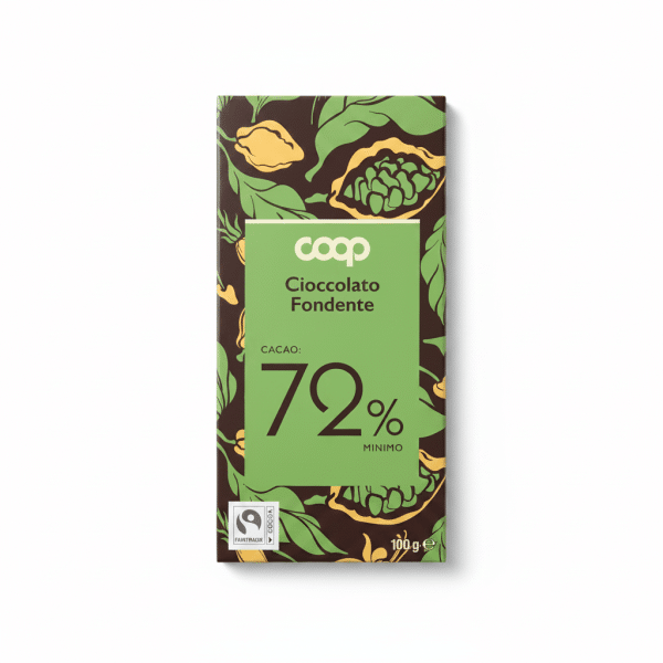 Coop Cioccolato Fondente 72% Dark Chocolate Bar 100g