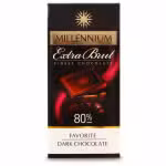 Millennium Extra Brut 80% Dark Chocolate Bar 100g