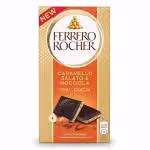 Ferrero Rocher Caramello Salato Nocciola 70% Cocoa Chocolate Bar 90g