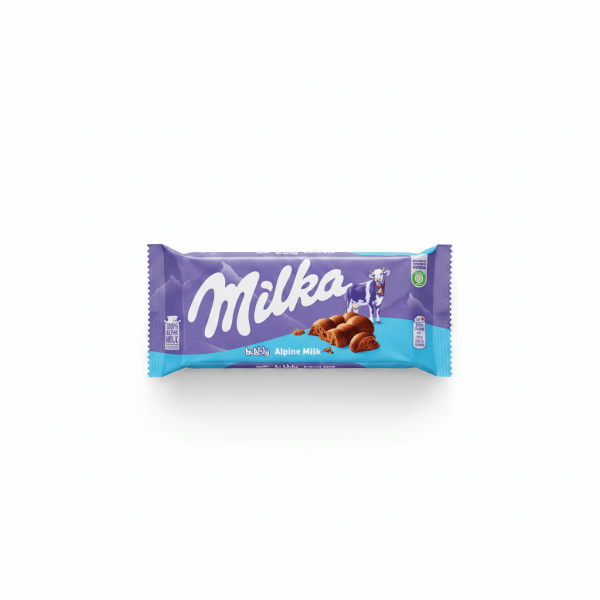 Milka Bubbly Alpine Milk Chocolate 98gm
