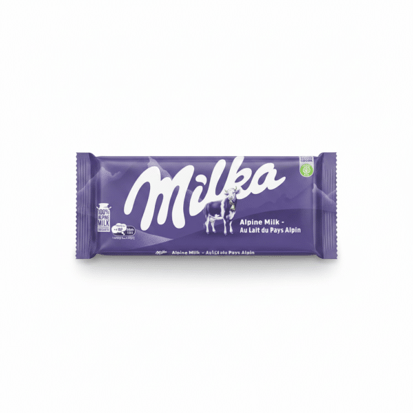 Milka Alpine Milk Chocolate 98gm