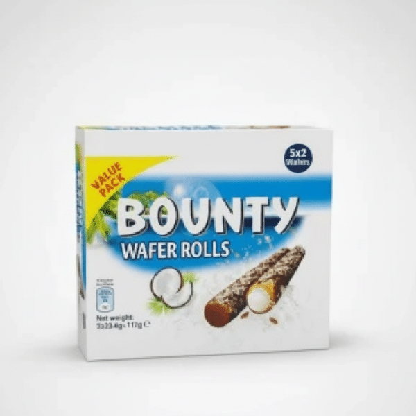 Bounty Wafer Rolls Value Pack 117g