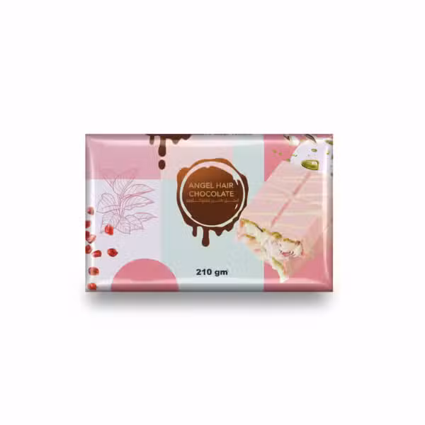 Angel Hair Chocolate Angel Hair Chocolate Bar 210gm Pink Chocolate
