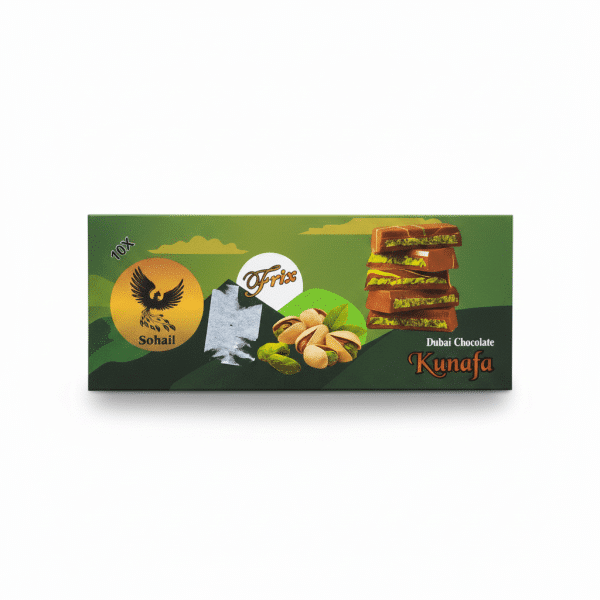 Sohail Frix Dubai Chocolate Kunafa 200gm Pistachio
