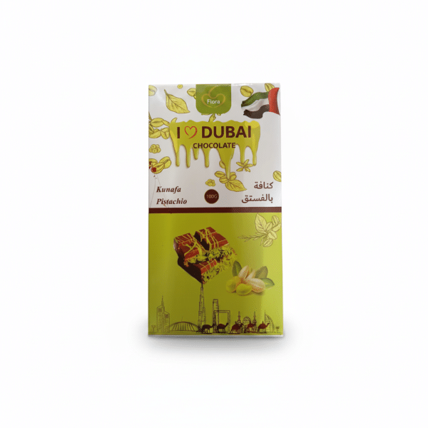 Flora I Love Dubai Chocolate Kunafa Pistachio 100g